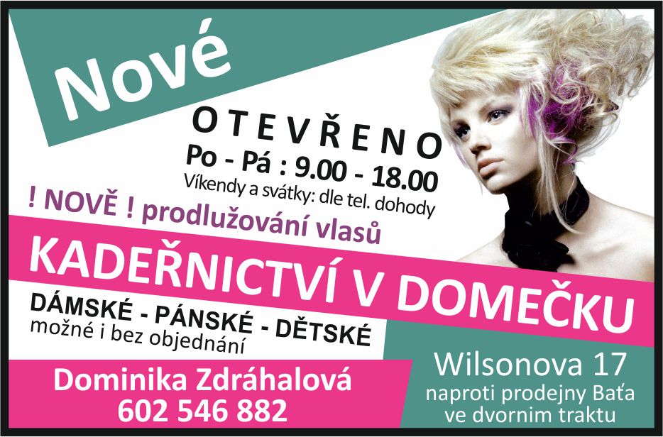 Kadeřnictví ,,V domečku,,